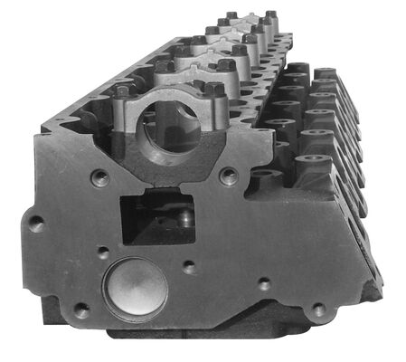 الصب الحديدي 1HZ رأس الاسطوانة لـ TOYOTA Landcruiser Coaster 4.2L 12V 11101-17010 11101-17012 11101-17050 909057